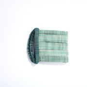 Green 3 layered handloom cotton mask