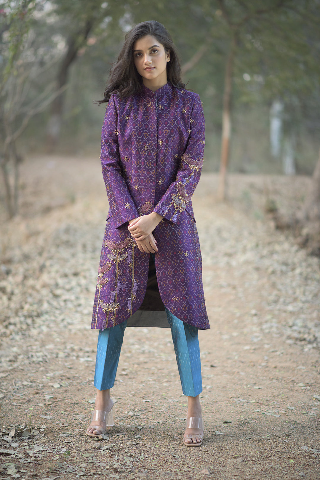 sherwani style kurti for ladies